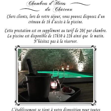 Bed & Breakfast D'hotes Du Chateau